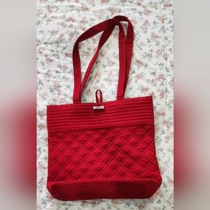 NWOT- Vera Bradley Small Quilted Red Tote